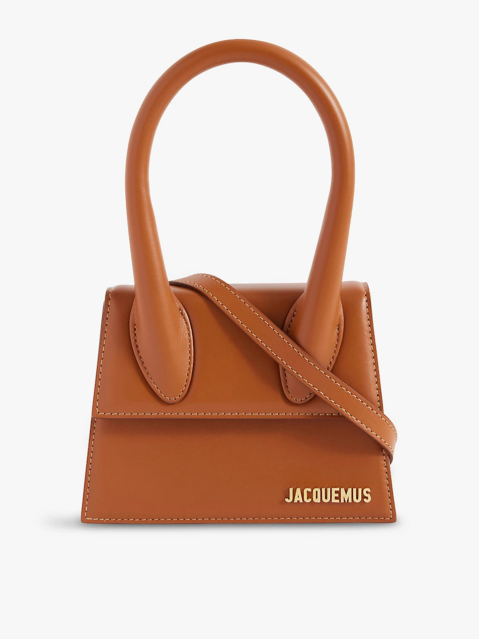 Le Chiquito medium leather top handle bag | Selfridges