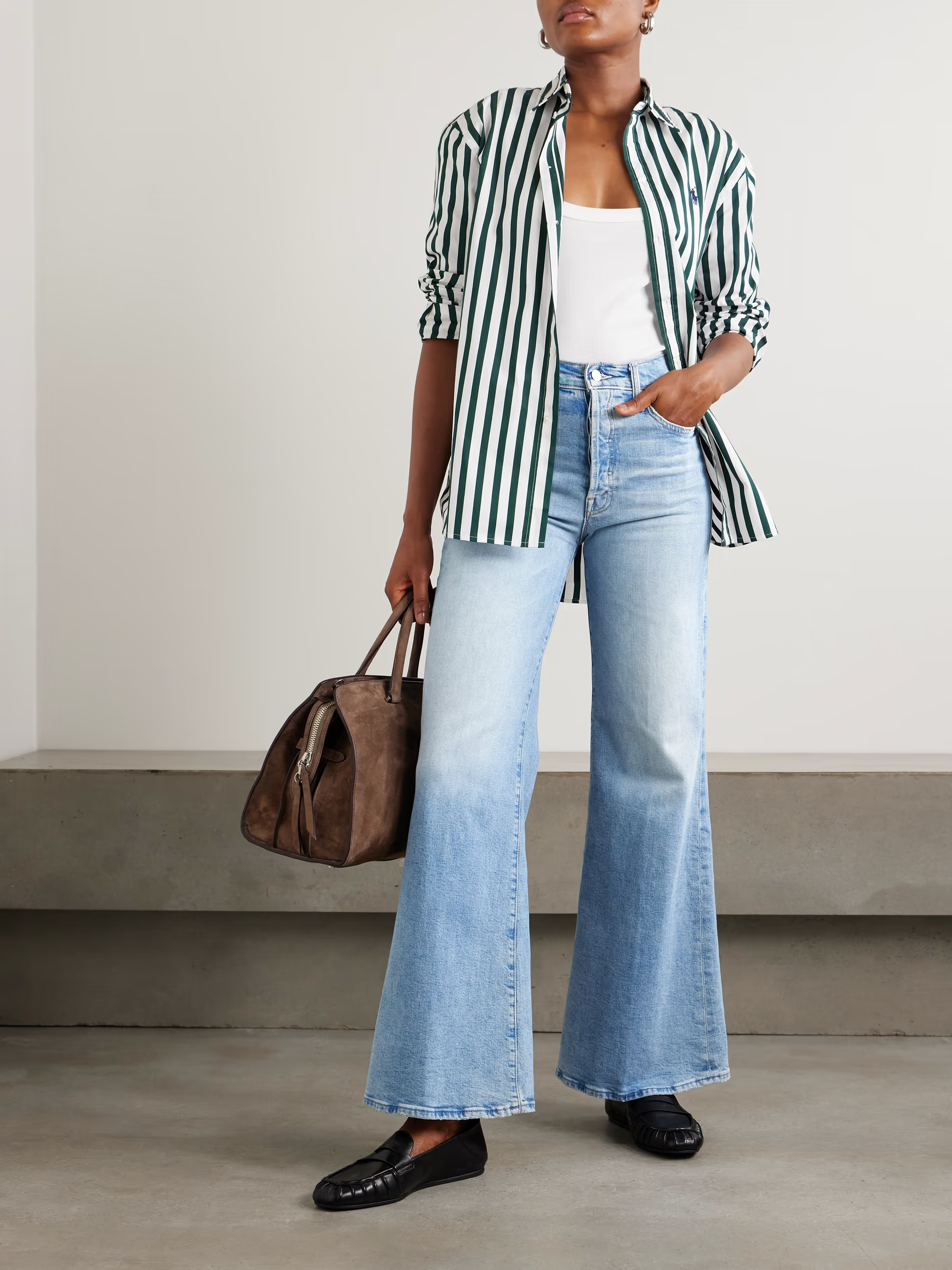 The Tomcat Roller Sneak high-rise wide-leg jeans | NET-A-PORTER (US)