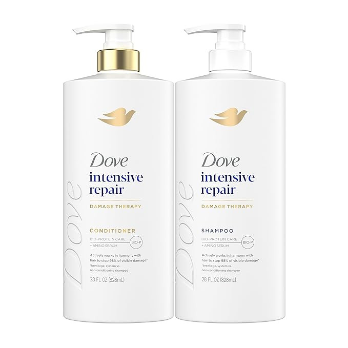 Dove Shampoo Intensive Repair 28 Fl oz Conditioner Intensive Repair 28 Fl oz | Amazon (US)