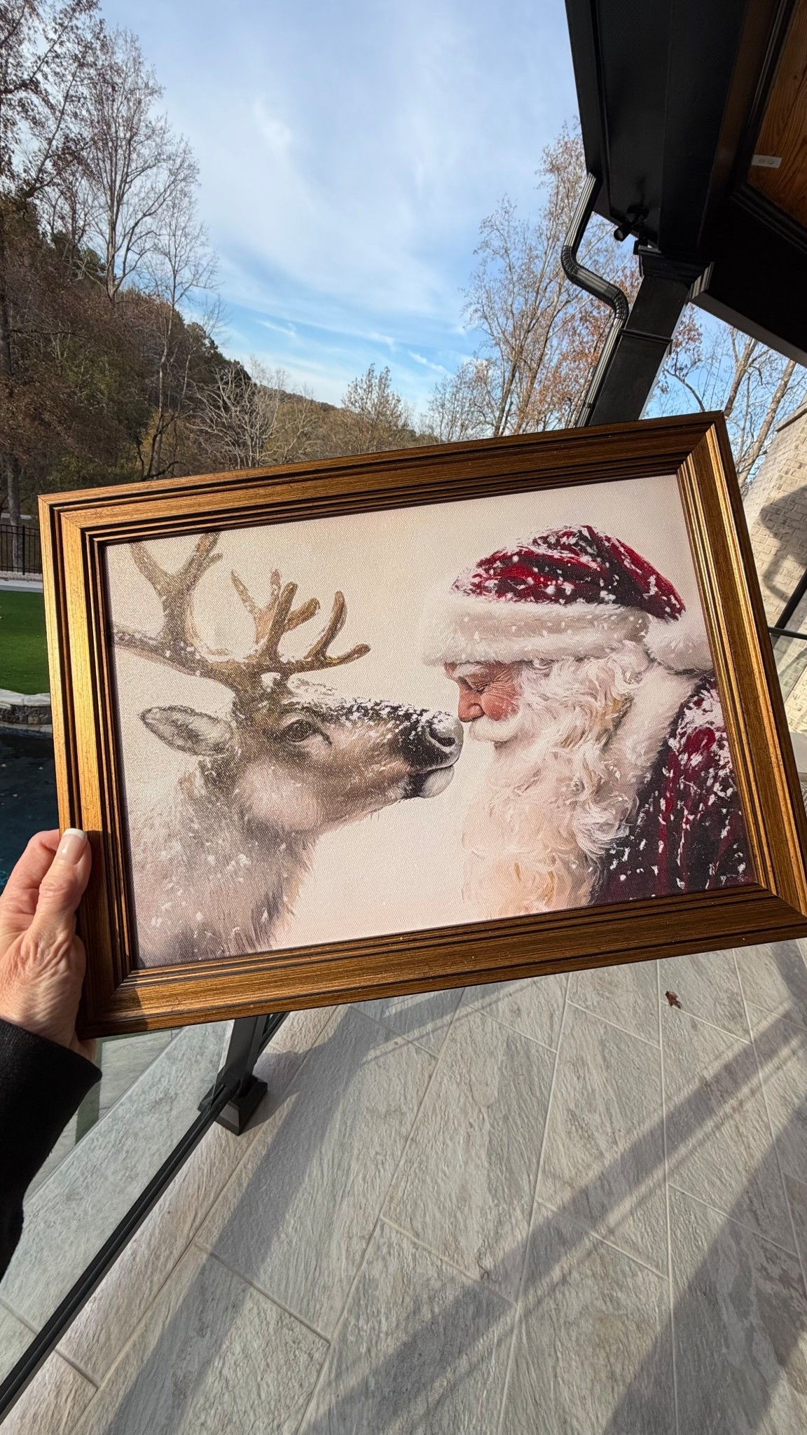 In love with this framed Christmas art! It actually comes framed. And the quality for the price is great!! 

#holidaydecor #christmasart #christmasdecor #santa #amazonholudayfinds

#LTKHoliday #LTKHome #LTKSeasonal