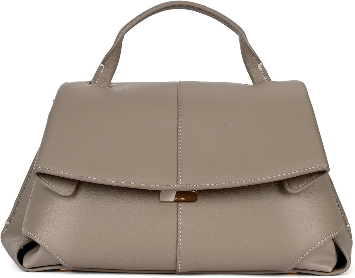Top Handle Bag Handbags Large Faux Leather Satchel Bags for Women Luxury Designer Business Crossb... | Amazon (US)