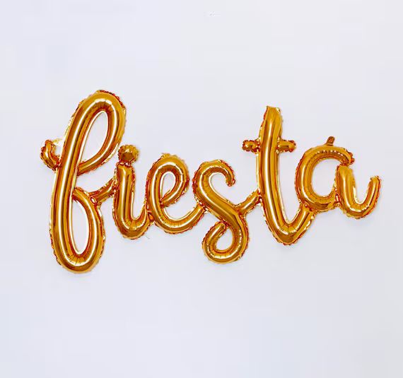 Cursive Fiesta Script, Fiesta Balloon, Fiesta Balloon Script, Fiesta Script, Fiesta Balloons, Fir... | Etsy (US)