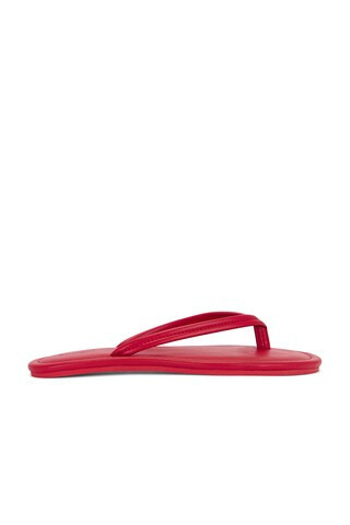 St. Agni Thong Detail Slide in Rosso - Red. Size 38 (also in ). | FWRD 