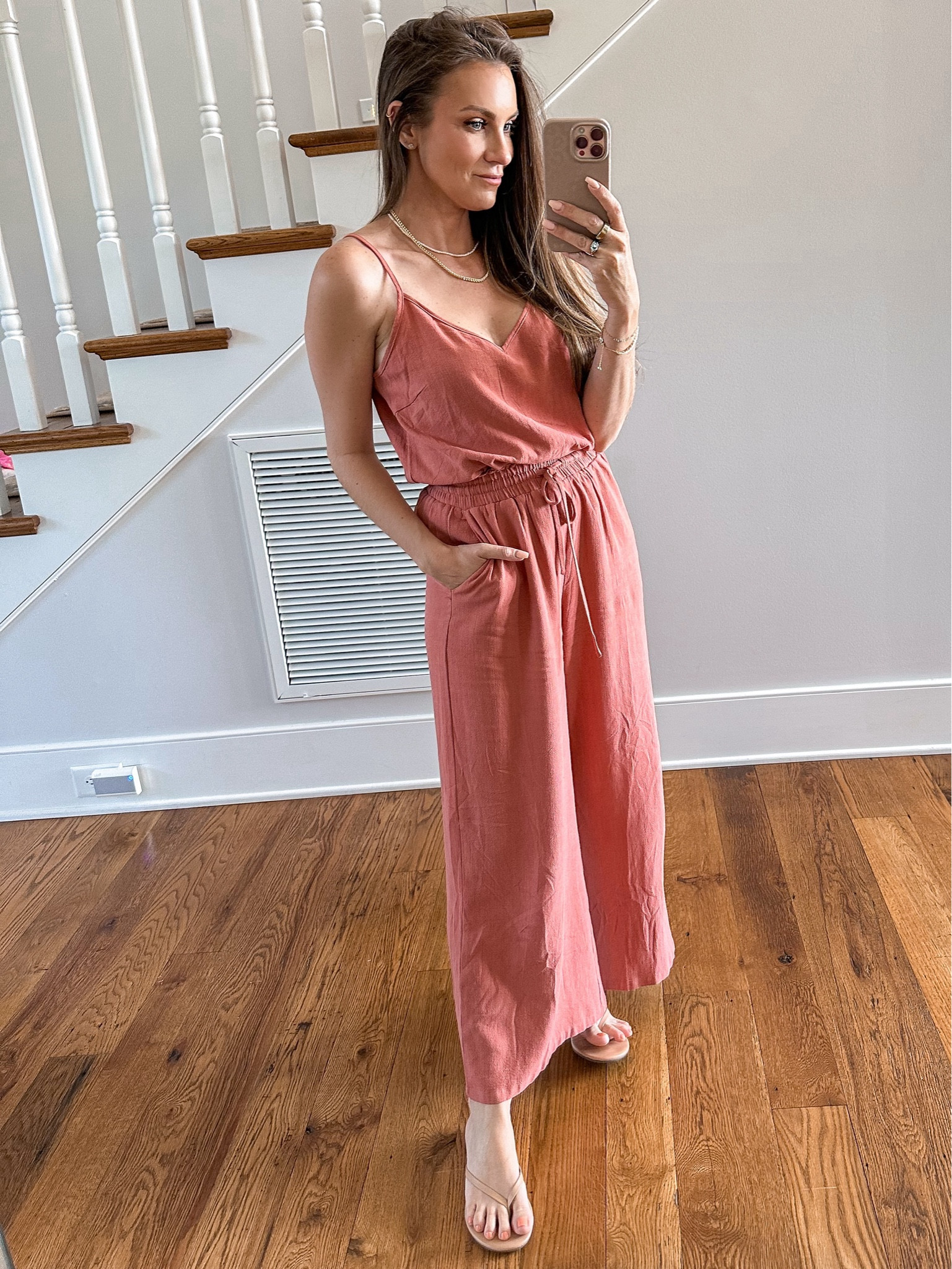 Amazon linen set is perfect for summer. Wearing size small, size up, runs small  

#LTKSaleAlert #LTKWorkwear #LTKTravel