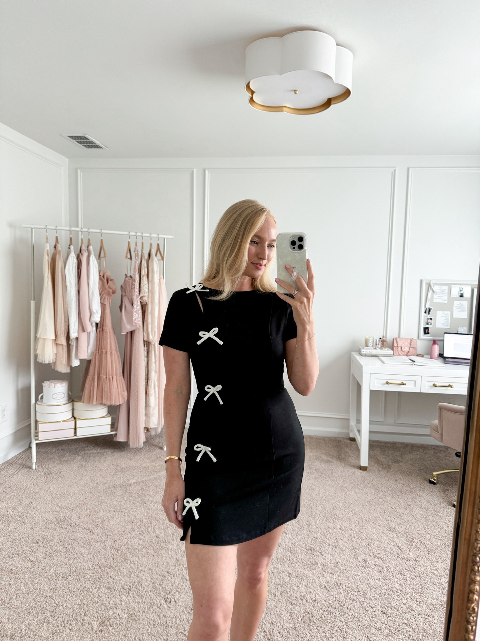 Prettiest little black dress from Cider! This would be so cute for a date night or girls night out! Wearing size 6. summer dresses // date night dresses // mini dresses // girls night out dresses // Party dresses // workwear // work outfits // Cider dresses 

#LTKStyleTip #LTKParties #LTKSeasonal