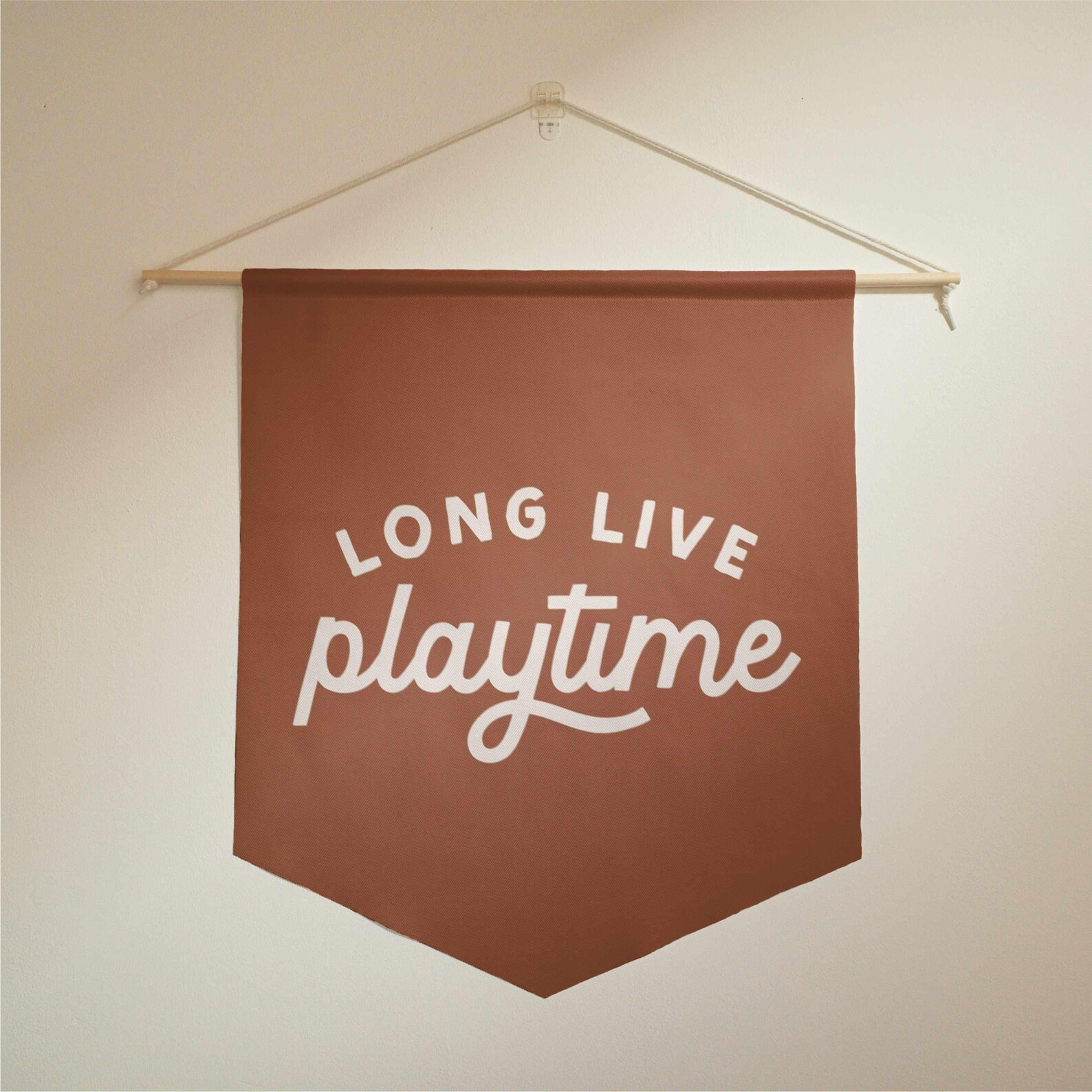 Long Live Playtime Retro Style Banner - Pennant Flag for Kids Nursery / Playroom | Etsy (Global)