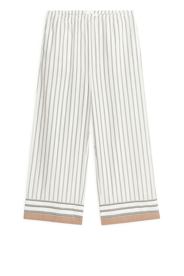 Poplin Pyjama Trousers | H&M (UK, MY, IN, SG, PH, TW, HK)