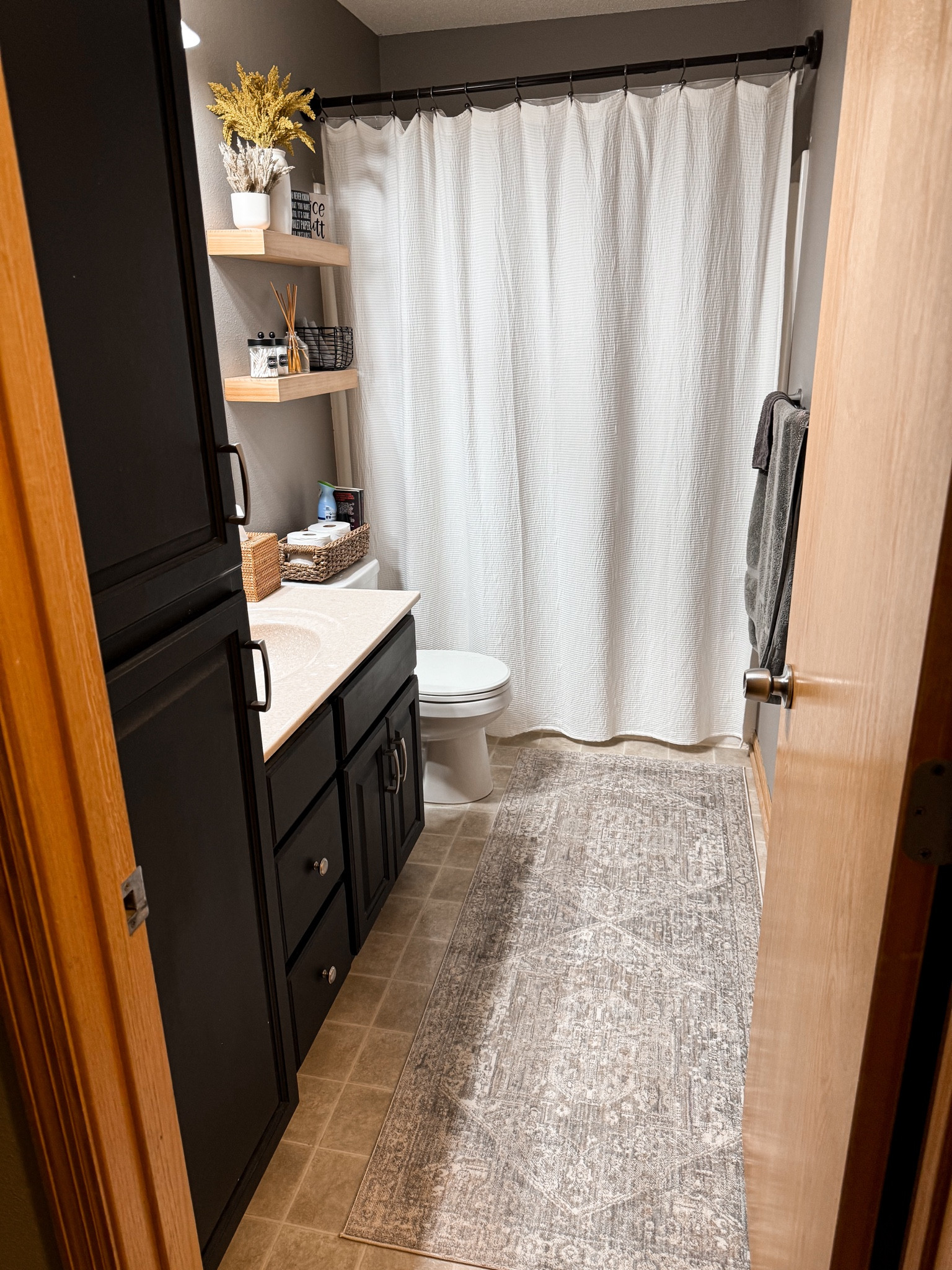 Added a new runner to our upstairs bathroom 🥰

#LTKHome #LTKFindsUnder100