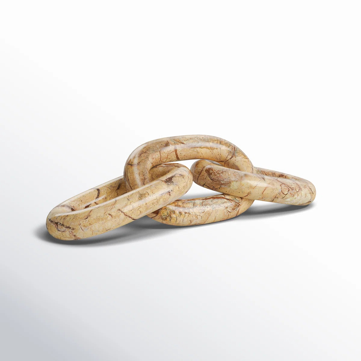 Decorative Marble Chain, Variegated Brown Tones | Wayfair North America