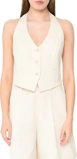 WAYF Carlotta Halter Vest | Nordstrom | Nordstrom