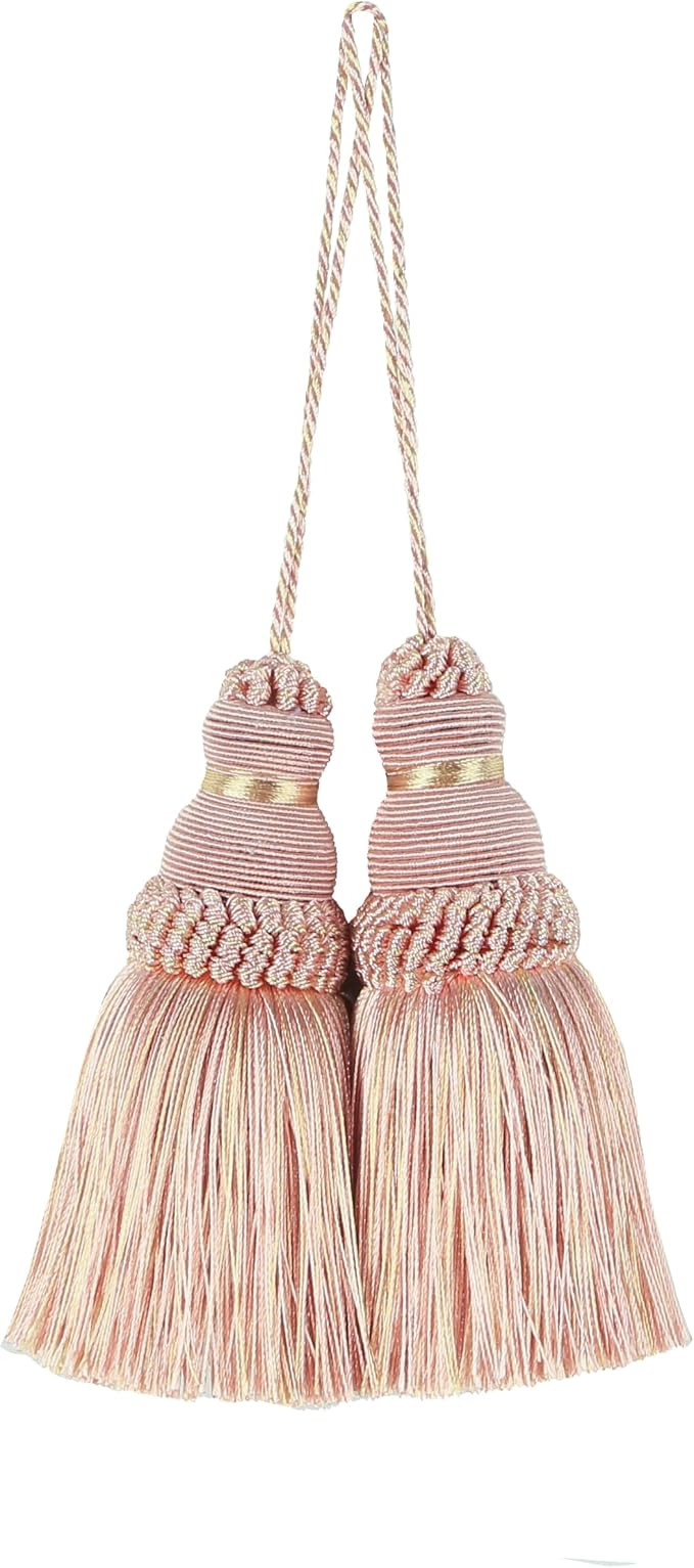 BEL AVENIR Tassel Key Tassel with Loops Handmade Craft Charms DIY Accessories Elegant Soft Making... | Amazon (US)