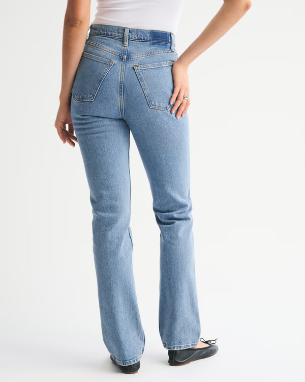 Ultra High Rise 90s Straight Jean | Abercrombie & Fitch (US)