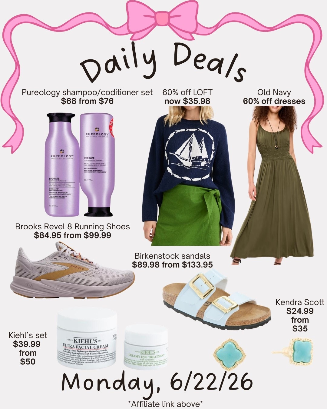 Daily deals

#LTKSaleAlert #LTKSeasonal #LTKMidsize