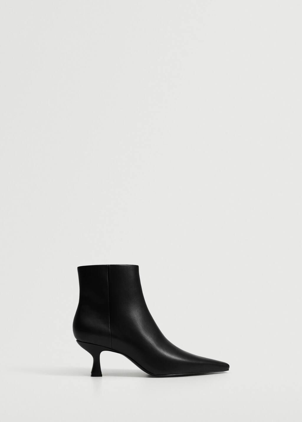 Pointed heel ankle boot | MANGO (US)