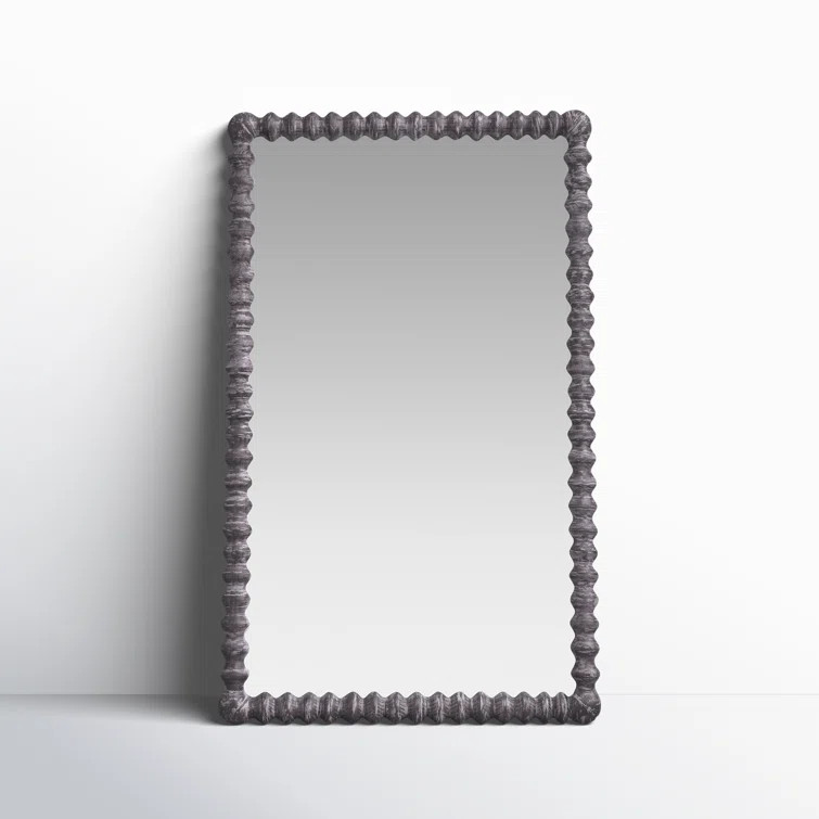Delevan Solid Wood Rectangle Floor Mirror | Birch Lane