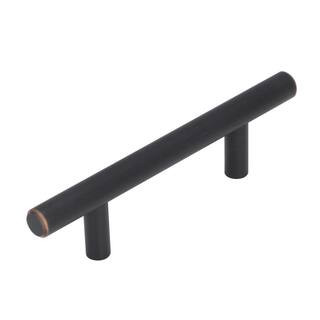 Bar Pulls 3 in. (76 mm) Oil Rubbed Bronze Drawer Pull (25-Pack) | The Home Depot