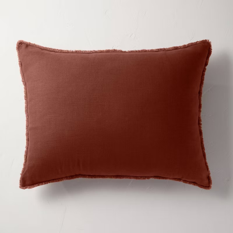 King Euro Heavyweight Linen Blend Throw Pillow - Casaluna™ | Target