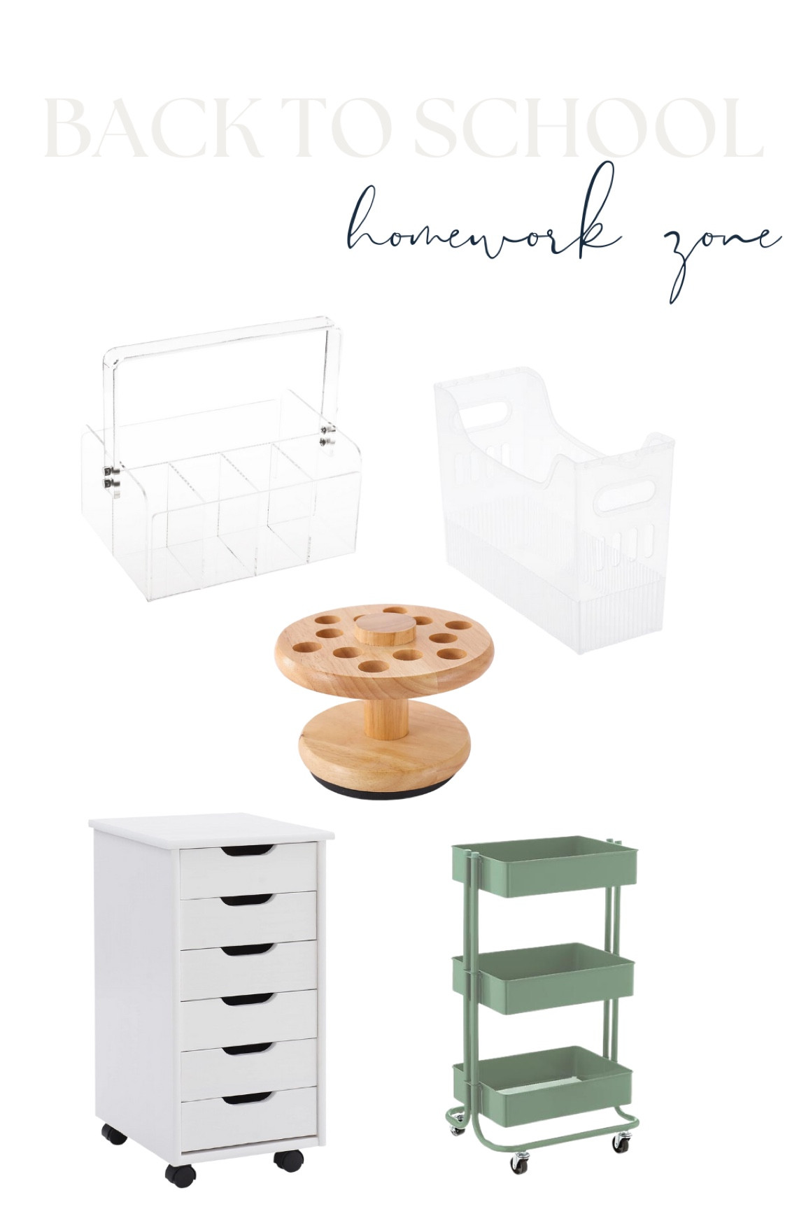 ✏️BACK TO SCHOOL homework and art zone items and organizational product