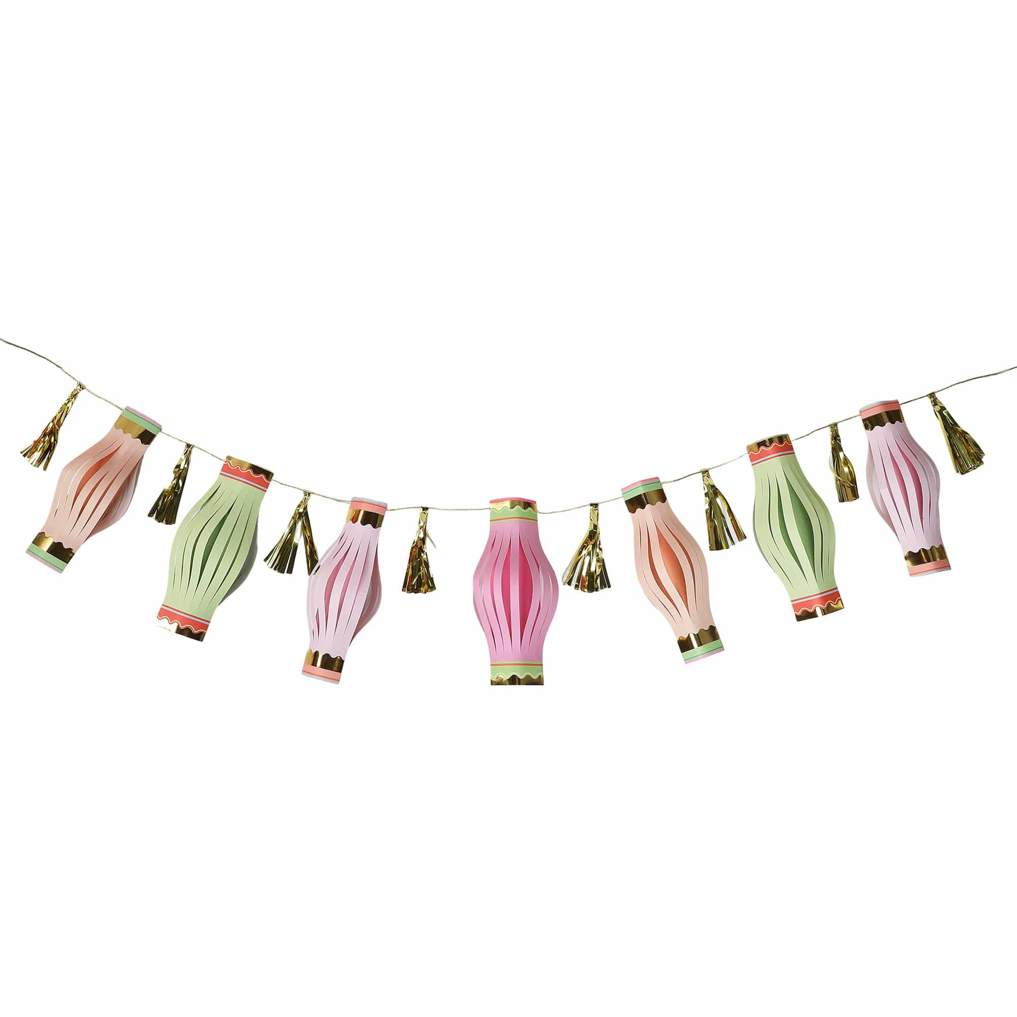 Cabana Club Paper Lantern Garland | Packed Party