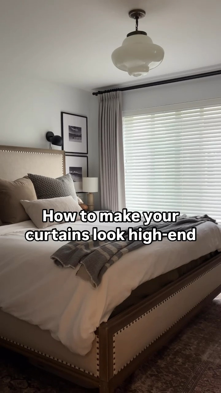 I love the look of high-end custom curtains, but the price tag… not so much. This is how I make my curtains look expensive, on a budget. 👍🏻

I got mine from @twopagescurtains - this is the Isabella Collection in silver birch. You want to opt for the memory trained ones, which will give you the gorgeous vertical rows. I also got the blackout style with a triple pinch pleat (the “ruffles” at the top of the curtains). These look so great as bedroom curtains, but they would also be amazing as living room or home office curtains. #twopagespartner

#LTKSaleAlert #LTKHome #LTKVideo