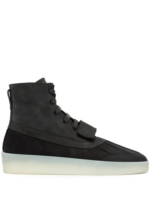 Fear Of God two-tone Suede high-top Trainers - Farfetch | Farfetch Global