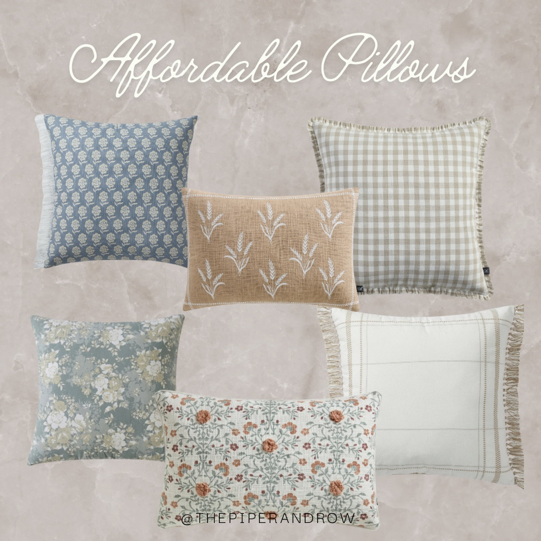 Pillows can certainly be a big investment but also an absolute game changer for your space! 

You need the right pillow cover with the right sized insert! Swipe for our sizing guide! 

I’ve linked some freshly released spring affordable pillows 🤩

#LTKHome #LTKSeasonal #LTKStyleTip
