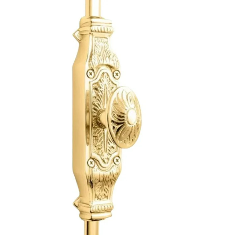 Signature Ironmongery Corinthian Door Brass Cremone Bolt 9 feet polished Brass L | Walmart (US)