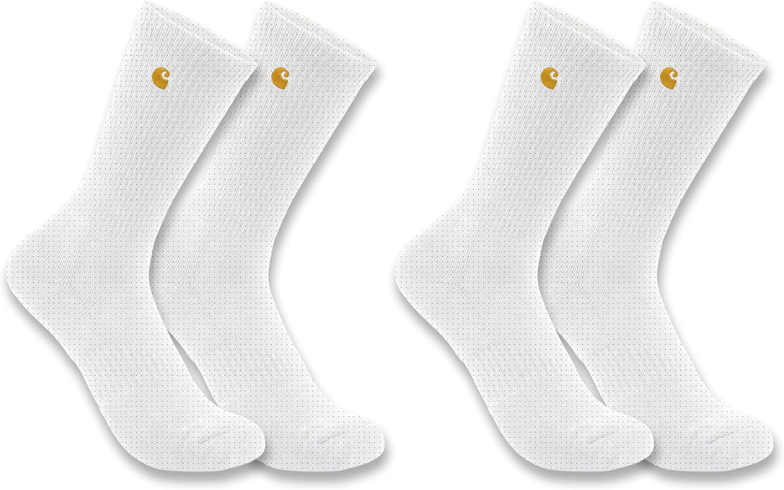 Carhartt Men's SC2252M Force® Midweight Crew Sock 2-Pack | Amazon (US)