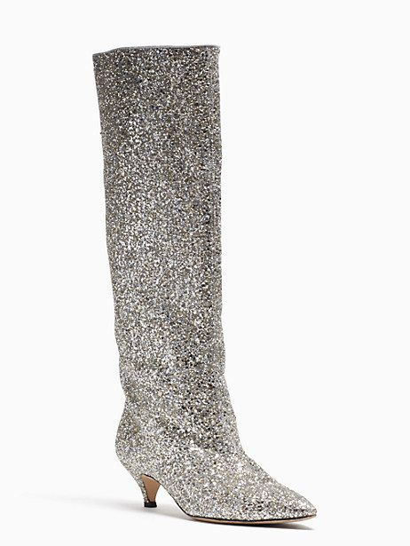 Kate Spade Olina Boots, Silver\Gold - Size 5 | Kate Spade (US)
