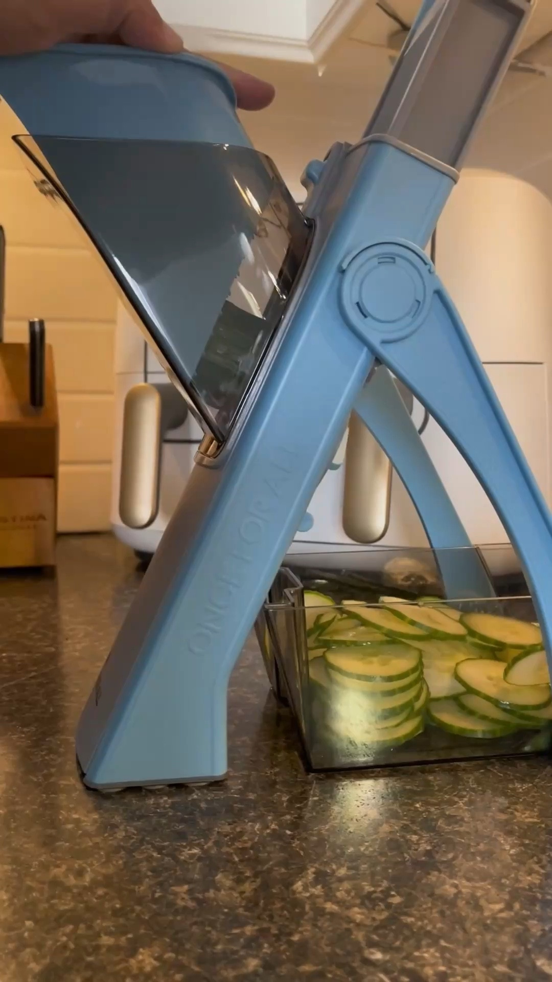 This saves me so much time in the kitchen.
If you do a lot of meal prep, this mandolin slicer makes everything quick, easy, and perfectly sliced every time.

#LTKhome #LTKsummer #LTKgiftguide
