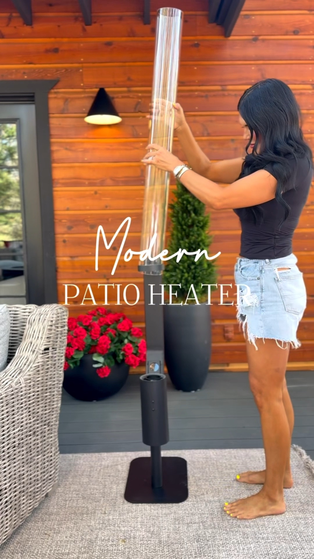 This modern patio heater is sleek, functional, and gives off the most beautiful ambient glow ✨ Perfect for cozy outdoor nights, backyard gatherings, or relaxing on the patio. Whether it’s summer evenings or chilly winter nights. One of my favorite finds to elevate any outdoor living space with warmth, style, and modern design. 🔥

#modernpatio #outdoorheater #cozyvibes #ambiencegoals #patioaesthetic 


#LTKHome #LTKFindsUnder100