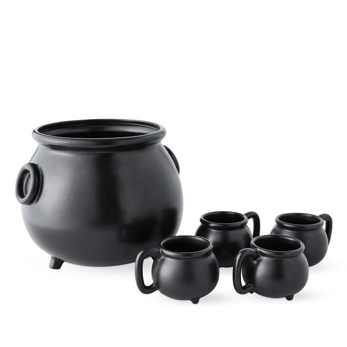 Black Cauldron Serving Bowl & Mugs   Only at Williams Sonoma       $139.95 | Williams-Sonoma