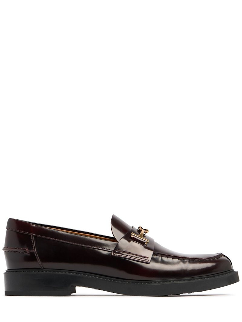 25mm Gomma T Ring brushed loafers | Luisaviaroma