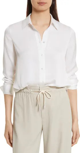 Slim Silk Blouse | Nordstrom