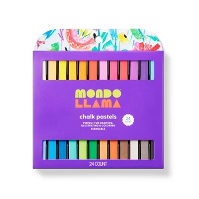 24ct Chalk Pastels - Mondo Llama™ | Target