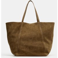 Zara - Suede Maxi Shopper Bag - 1-525 - One Size Only - Woman | Zara US