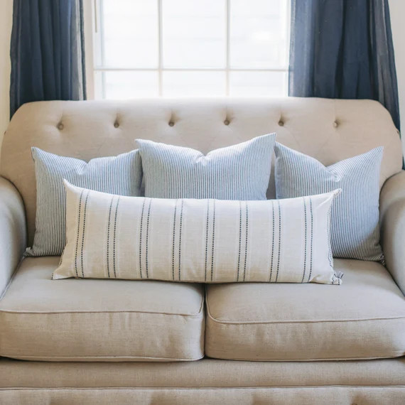 Elsie Oversized Lumbar Pillow Cover | Etsy | Etsy (US)