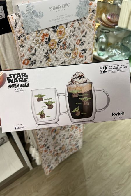 Star Wars additions for your home. These baby yoda (Grogu) cups from Joy Jolt are so cute 💚

#LTKhome #LTKunder50 #LTKFind