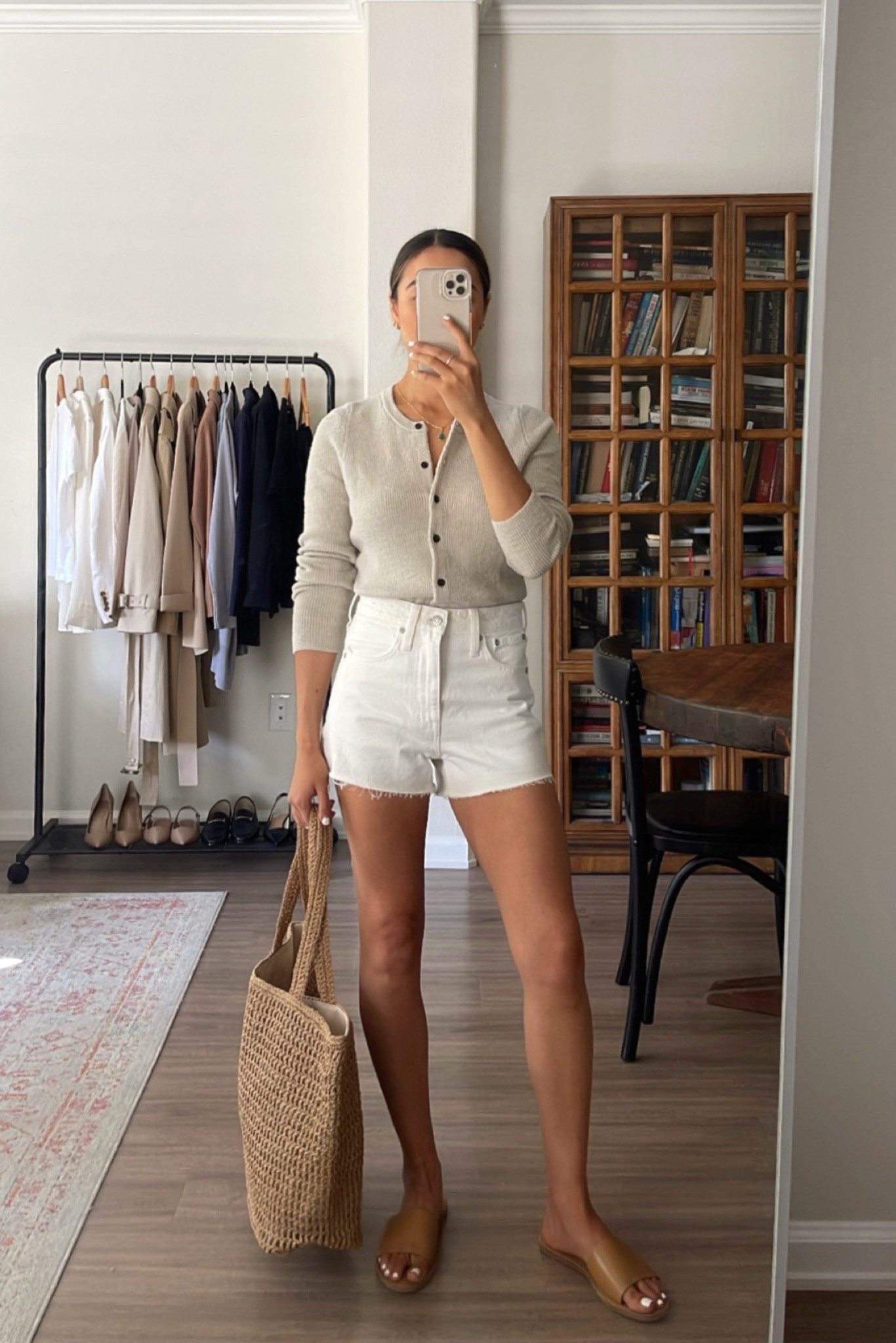 LTK sale at Madewell 20% off 

White denim shorts sized down 2 
Sandals tts - linked similar 

Spring & summer outfit / casual outfit 

#LTKtravel #LTKSale #LTKunder100