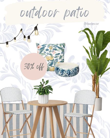 Signs of spring is here & the warmer weather is coming! I’m ready to get my outdoor patio space ready to relax, entertain, and enjoy! Explore this spring inspired patio and recreate it at home! All these items are currently on sale at Target! 

#LTKsalealert #LTKhome #LTKxTarget