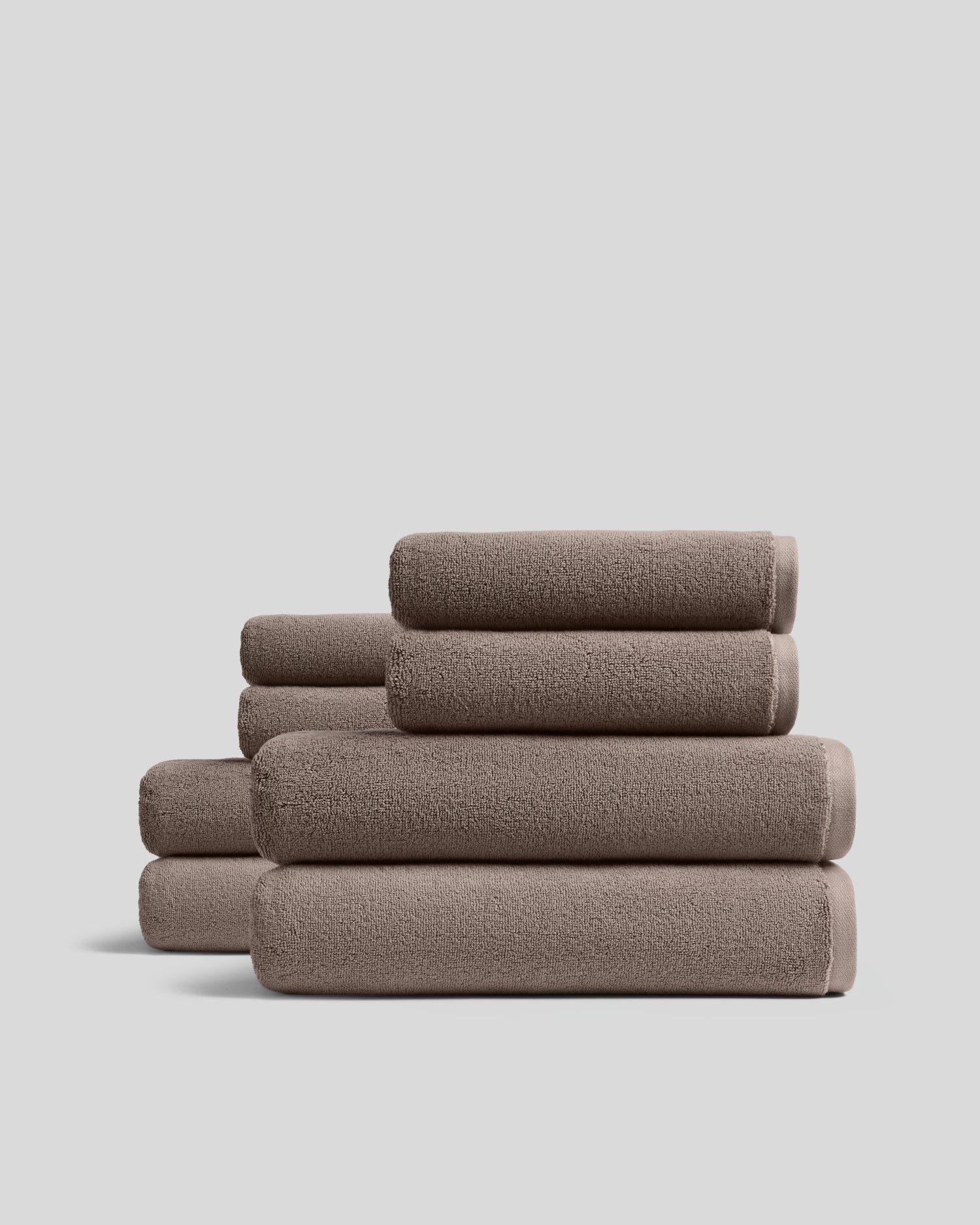 4+4 Organic Plush Bath Bundle - Warm Grey | Parachute