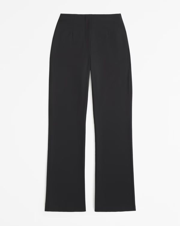 High Rise Slim Boot Trouser | Abercrombie & Fitch (US)