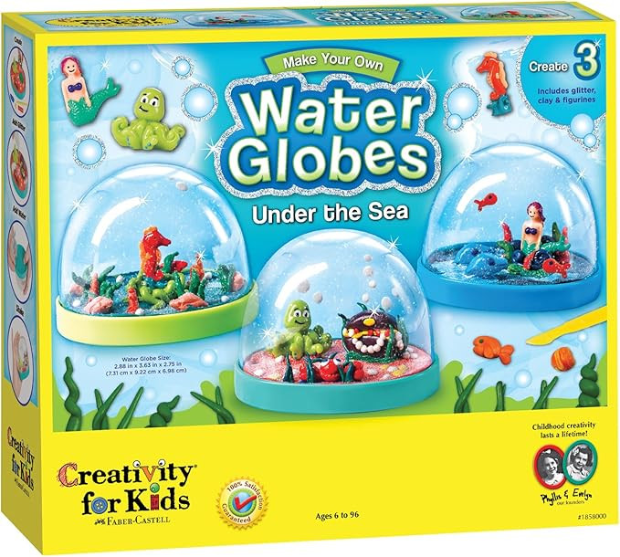 Creativity for Kids Make Your Own Water Globes - Under the Sea Snow Globes | Amazon (US)
