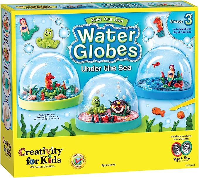 Creativity for Kids Make Your Own Water Globes - Under the Sea Snow Globes | Amazon (US)