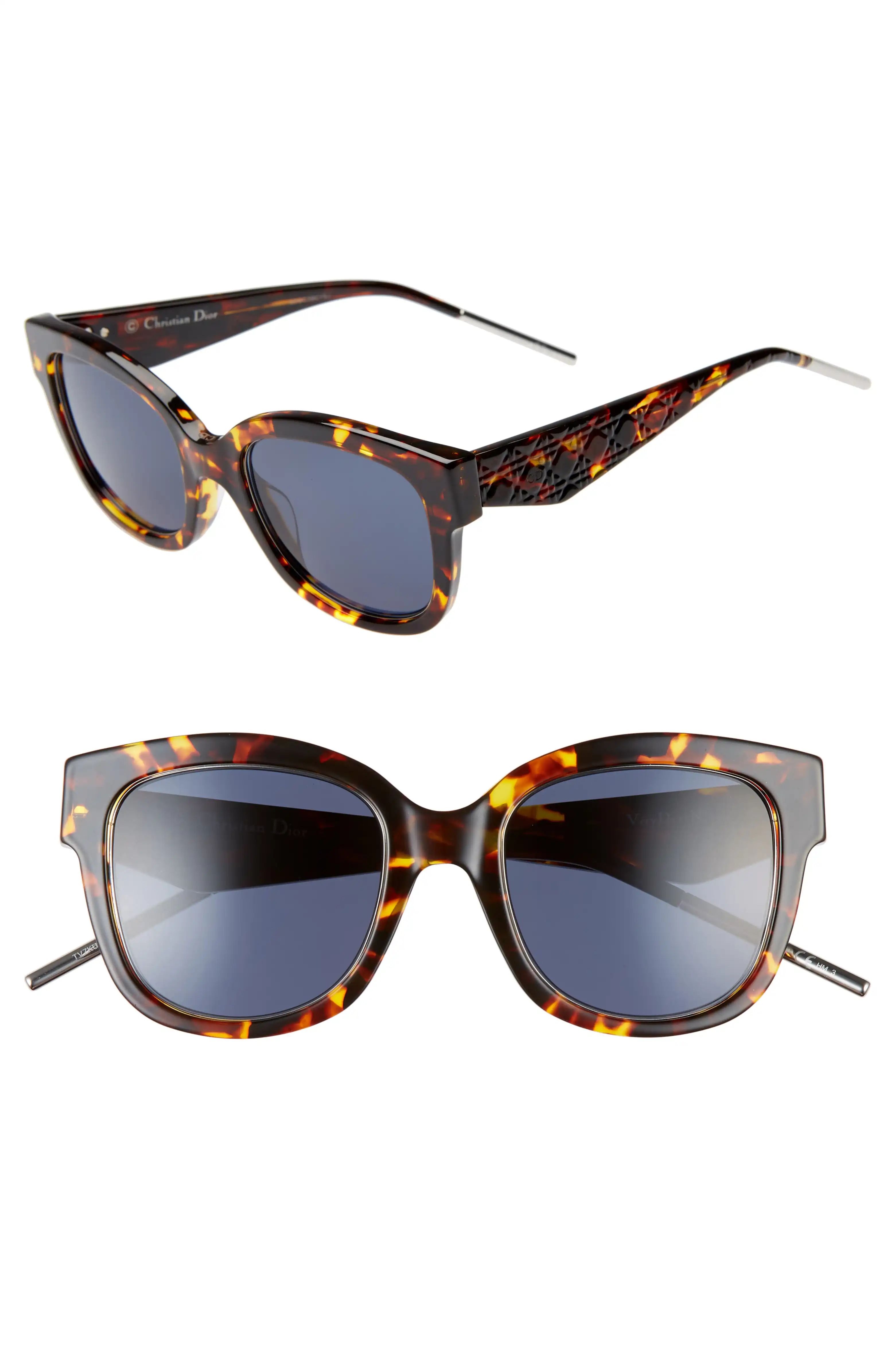 Very Dior 51mm Round Sunglasses | Nordstrom