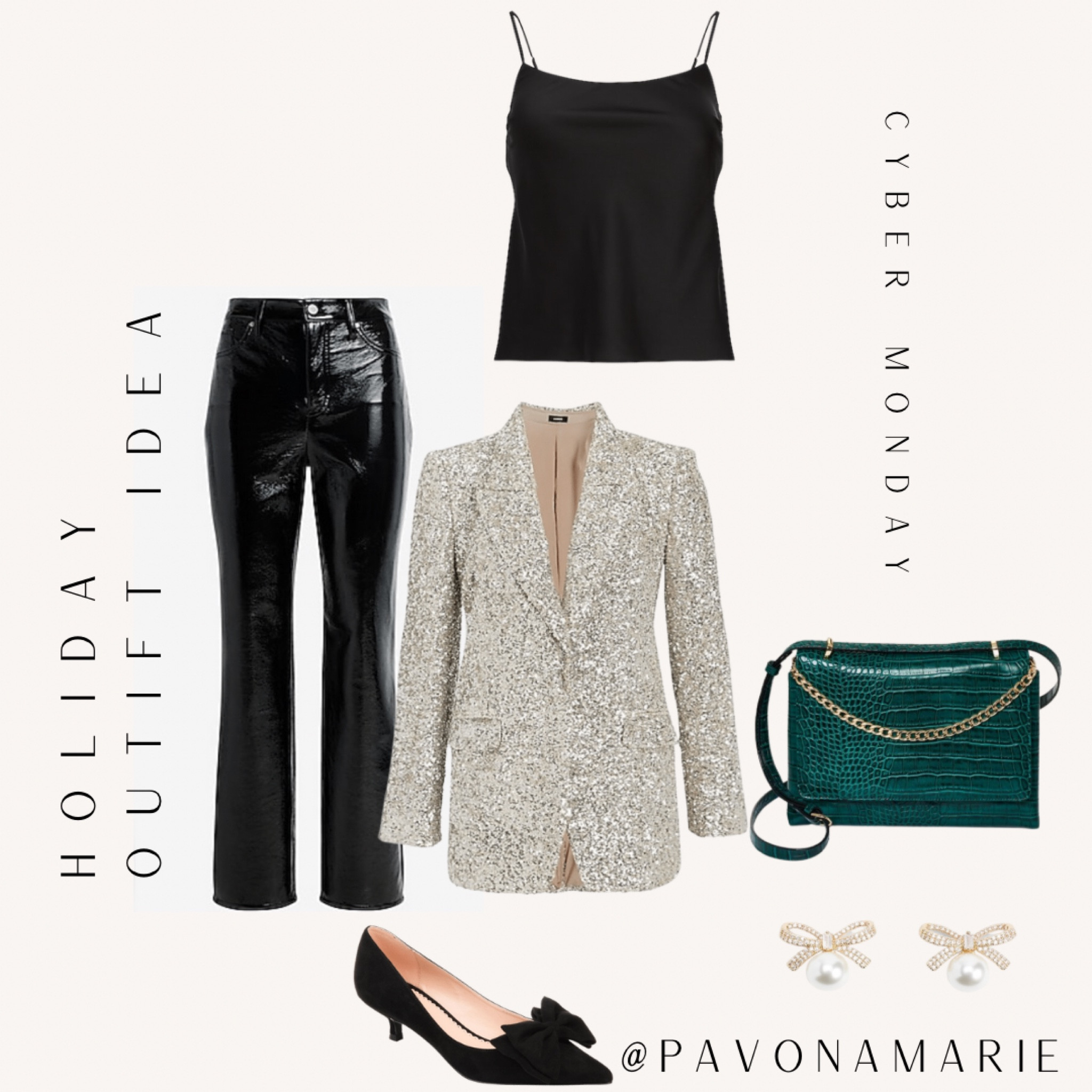 Express 50% ofparty
Holiday outfit. Holiday party outfit. Christmas party outfit. Party outfit. Blazer. Faux leather pants. Cyber Monday Sales  

#LTKHoliday #LTKstyletip #LTKCyberweek
