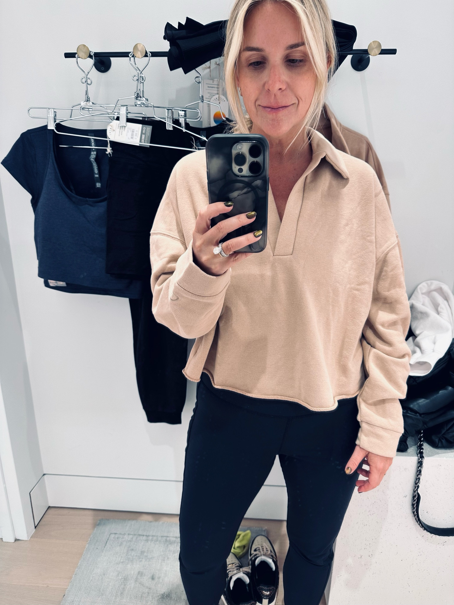 Finally on the Vuori bandwagon. Nice to have another option for athleisure. This top and my other purchases are perfect for workout + brunch + frolicking!

#LTKunder100 #LTKcurves #LTKFind