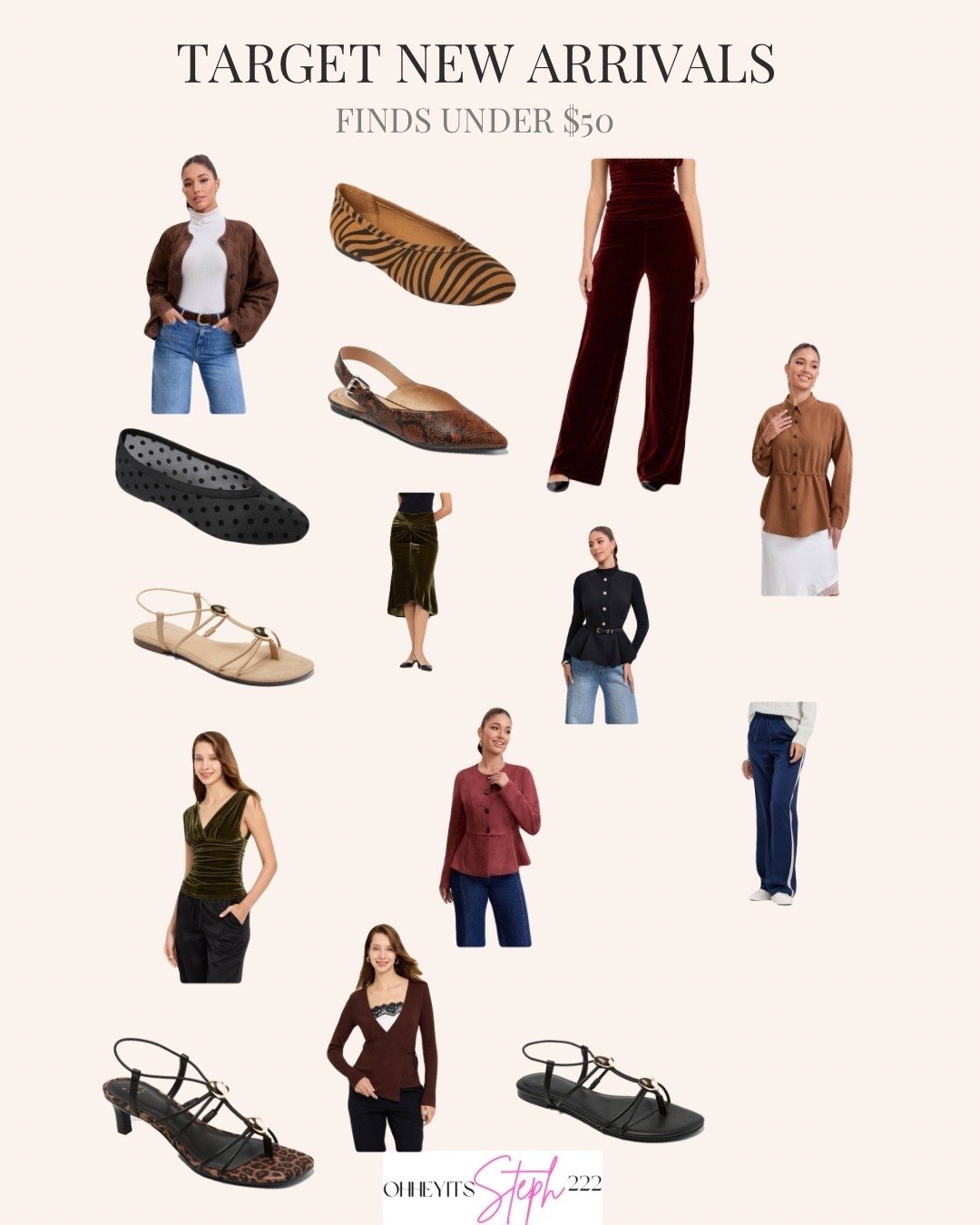 Target new arrivals finds under $50

#LTKFindsUnder50 #LTKSeasonal #LTKSaleAlert