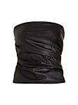 Faux Leather Tube Top | Saks Fifth Avenue