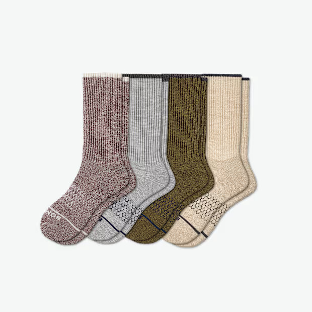 Women's Merino Wool Blend Calf Sock 4-Pack | Bombas